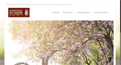 Desktop Screenshot of baumschule-ecker.com